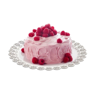 Prato Plastico Rendado Branco 30cm 