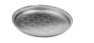 Forma Pizza De Aluminio 30cm C/ Tampa Vazada