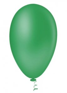 Balao De Aniversario Liso 7.0 Verde Bandeira 