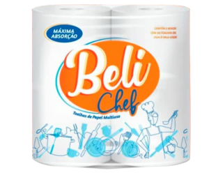 Papel Toalha Branco Belichef 12x2