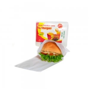 Saco Plastico Hamburguer 20x14 C/10x100 uni