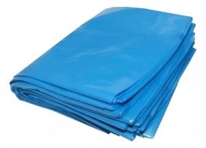 Saco de Lixo Utilar Azul Pacote 15L