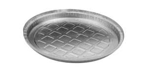 Forma Pizza De Aluminio 25cm C/ Tampa