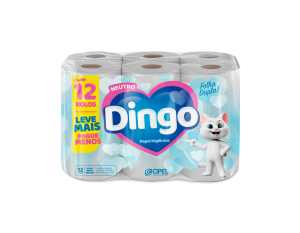 Papel Higienico Dingo C/12 Rolos