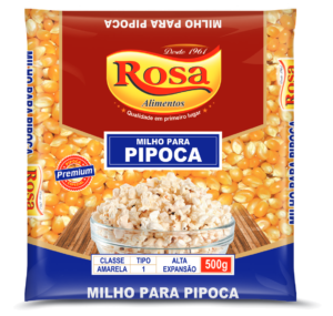 Milho de Pipoca Rosa 500g