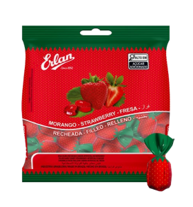 Bala Erlan Morango 500g